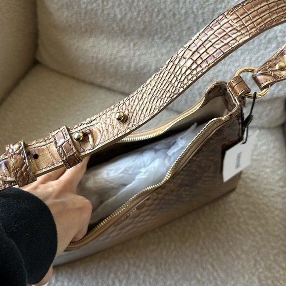 Brahmin Tabitha macchiato manure genuine leather bag - Picture 7 of 11